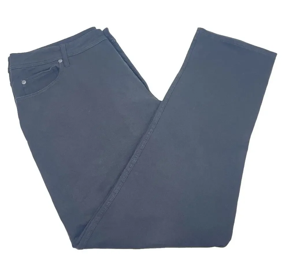 Swet Tailor All-In Performance Pants Mens 36x30 Black Slim Straight Stretch